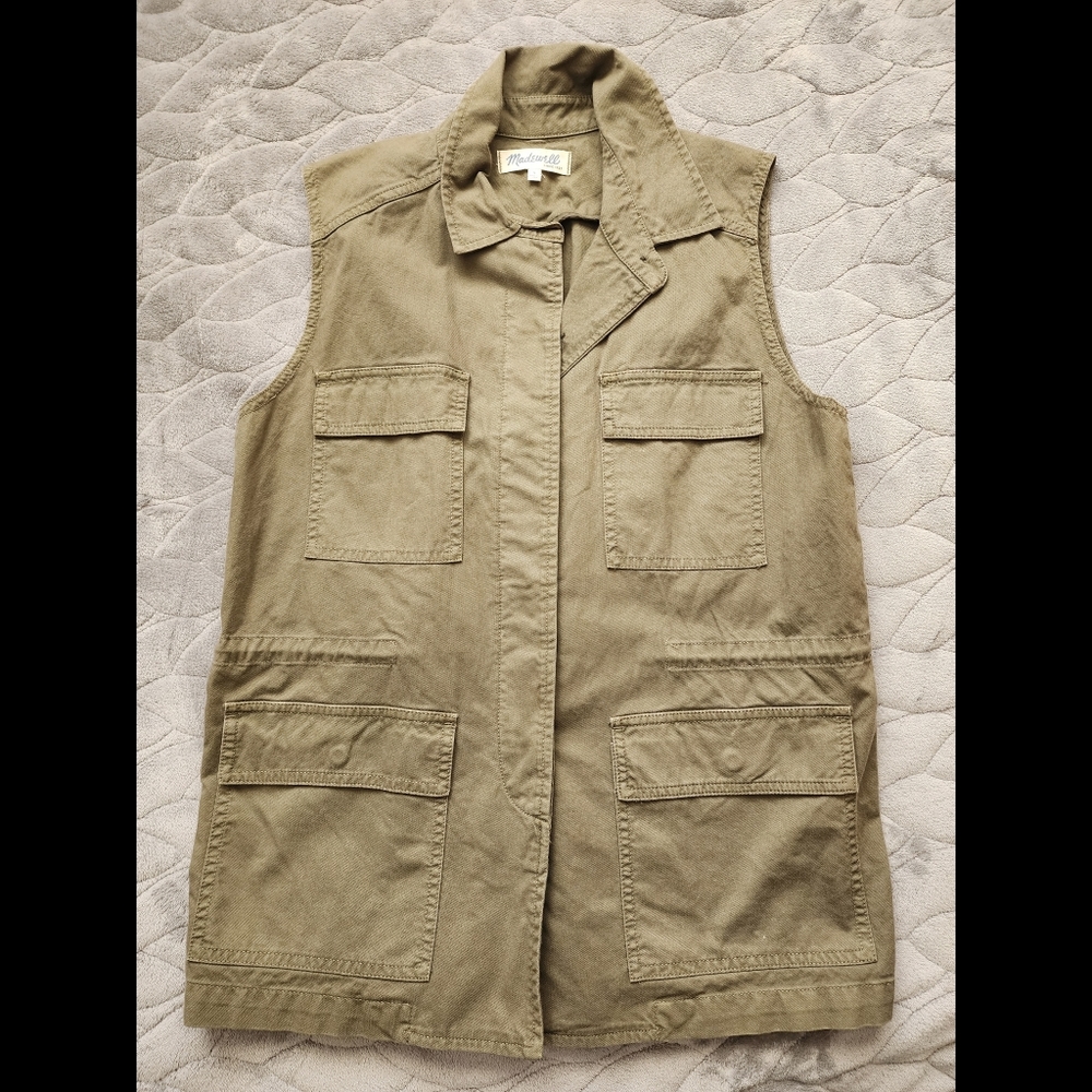 Madewell Green Utility Jacket, small